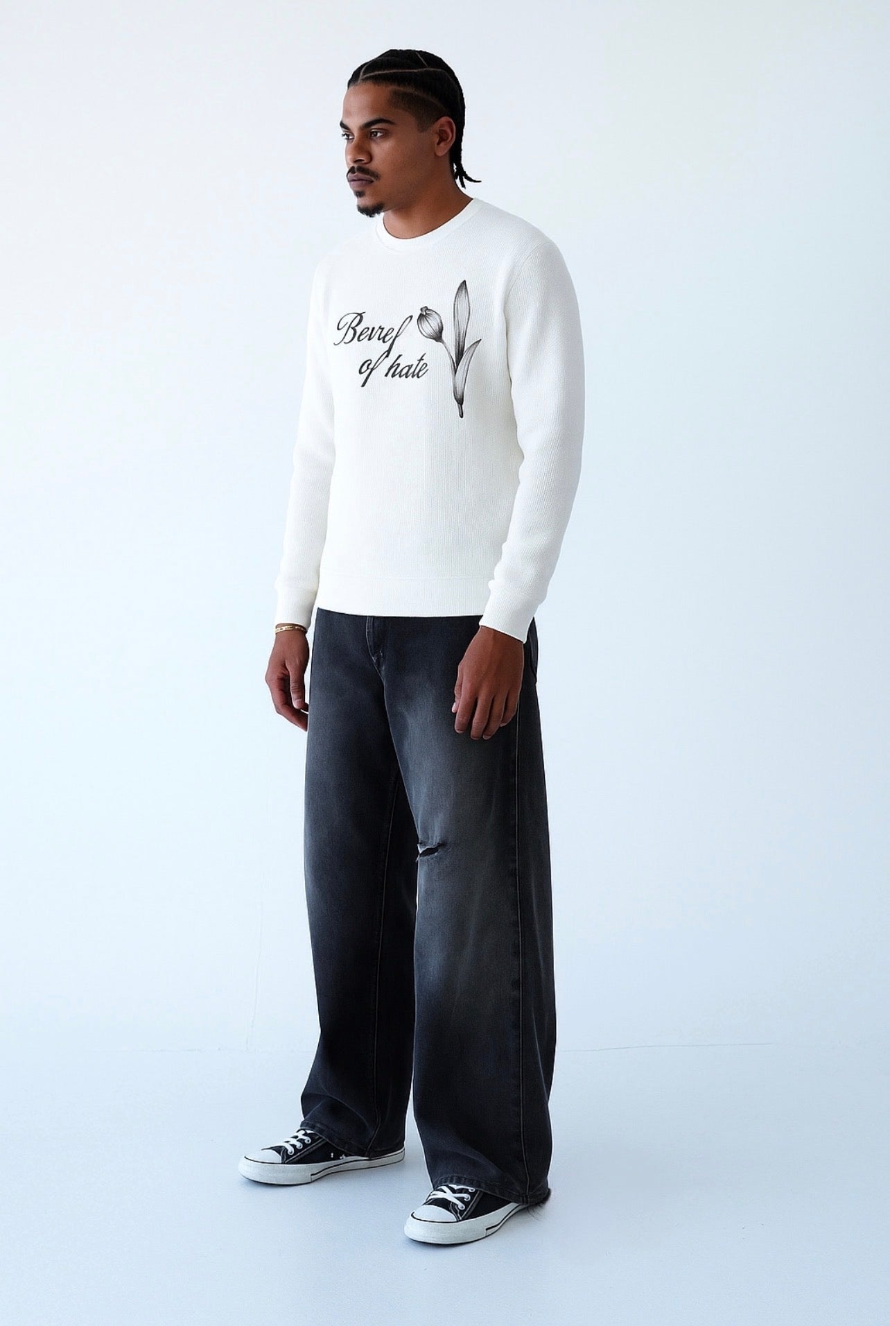 “Bereft of hate” Long sleeve thermal